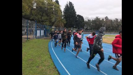 en el parque de lomas, unos 200 chicos participan del futbol social en el parque de lomas, unos 200 chicos participan del futbol social
