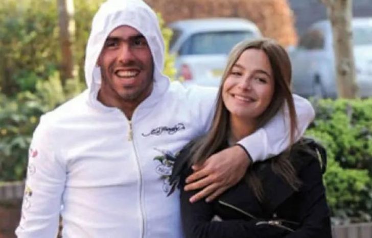 Carlos Teves y Brenda Asnicar, en otros tiempos.