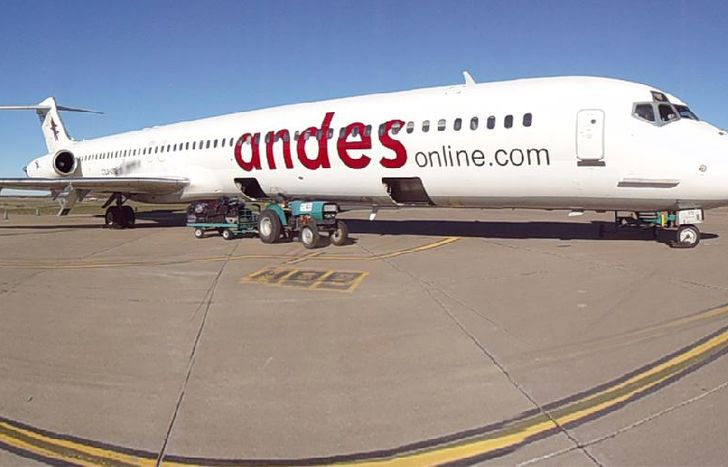 La línea aérea se encuentra en estado de crisis.