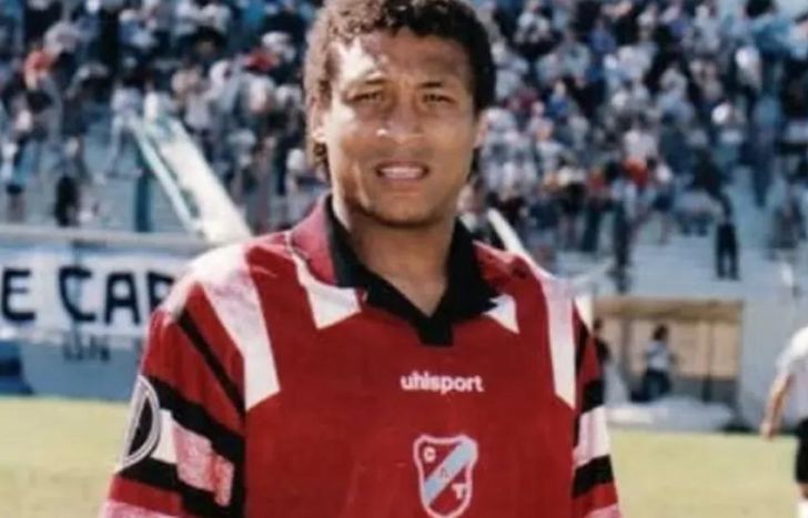 Custodio Mendes, el jugador de Cabo Verde, jugó en dos etapas en Temperley.