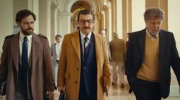 Da Passano, junto a Darín y Lanzani.