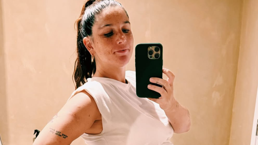 Juana Repetto compartió un emotivo mensaje en Instagram en la etapa final de su embarazo.&nbsp;