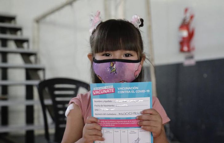 Los nenes pueden estar inmunizados.