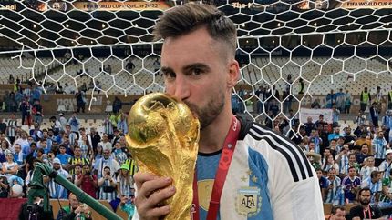 Nicolás Tagliafico se sinceró tras ganar la final de la Copa del Mundo.