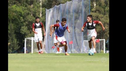 Lanús trabaja de cara al reinicio incierto de la Superliga. Lanús trabaja de cara al reinicio incierto de la Superliga.
