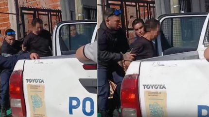 denuncio que fue abusada por el dueno de la casa donde vive y que es amenazada