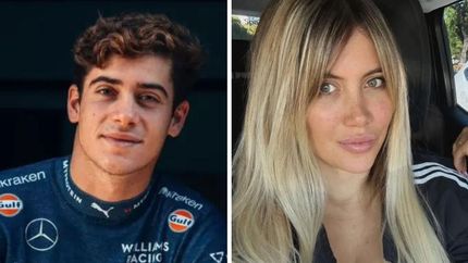 Franco Colapinto elogió a Wanda Nara.