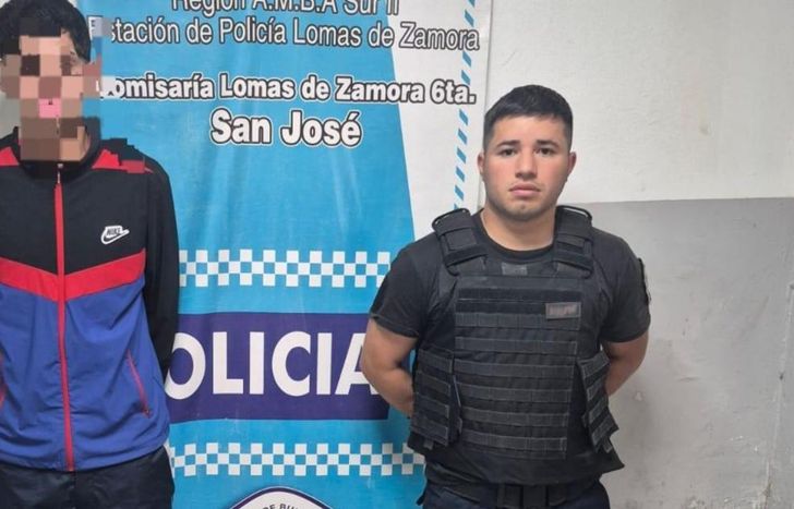 Fue trasladado a la Comisaría 6º de Lomas.