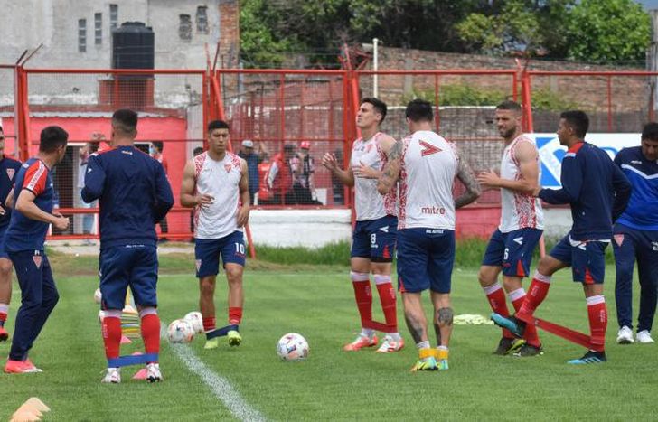 Los Andes se prepara para el duelo del sábado.