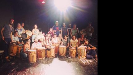 Taller intensivo de percusión en el Teatro de Lomas