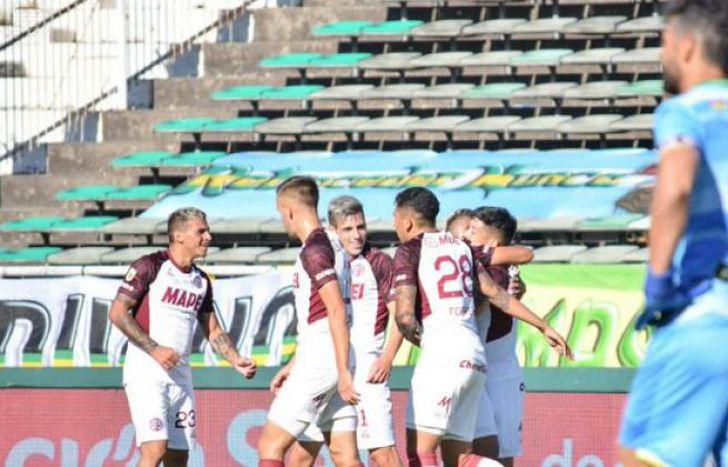 Los pibes de Lanús arrancaron bien en Mar del Plata.