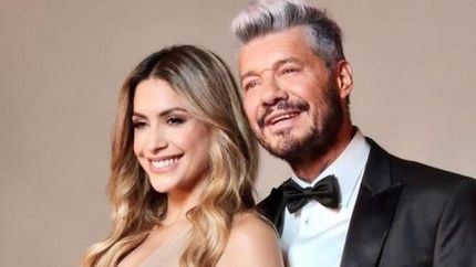 Milett Figueroa y Marcelo Tinelli.