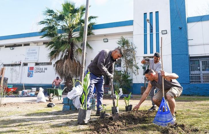 Habrá trabajos en escuelas de todas las localidades de Lomas.