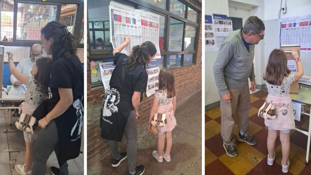 Un domingo de enseñar y dar el ejemplo sobre el derecho cívico.