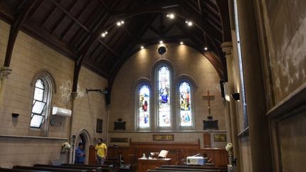 La iglesia ubicada en la calle General Paz 191.