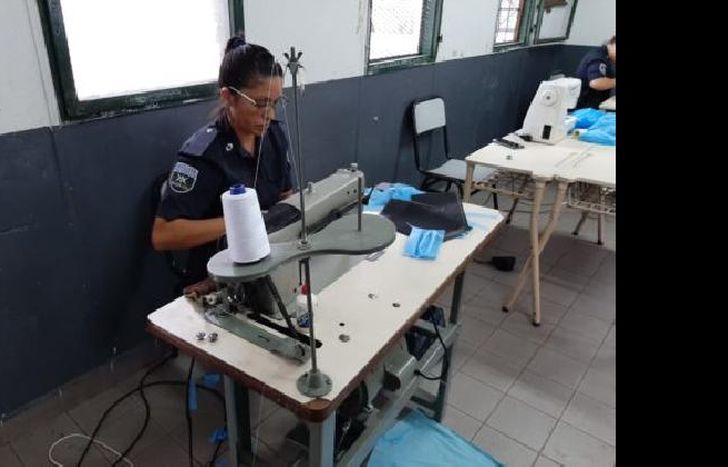 Concentración y dedicación en Fiorito.