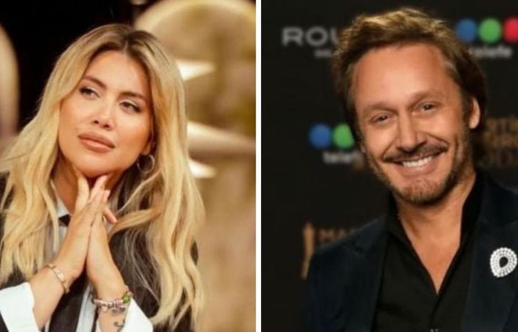 Wanda Nara y Benjamín Vicuña.&nbsp;