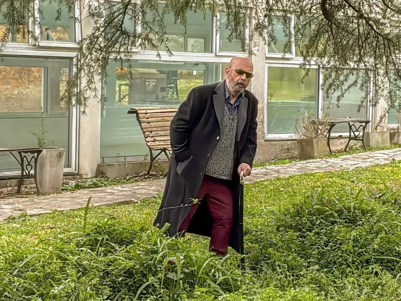 La última foto del Indio Solari. 