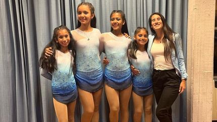 El equipo de la Escuela de Patín tuvo una gran actuación.