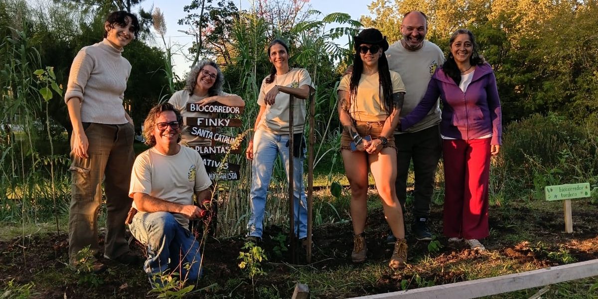 Una iniciativa de un grupo de forestadores en Turdera.