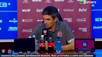Mauricio Pellegrino destacó la contundencia de Lanús en la victoria sobre San Lorenzo.&nbsp;