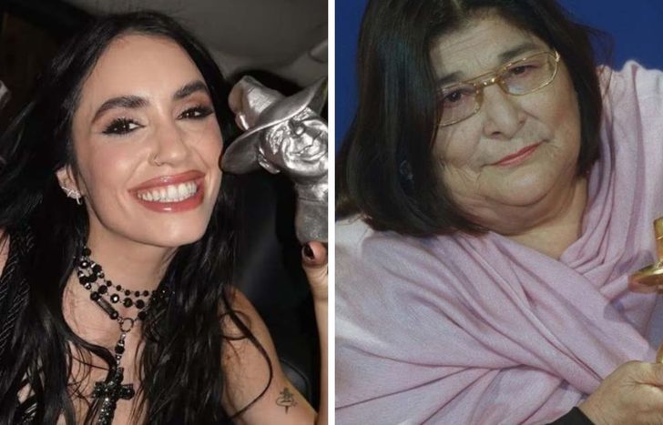 Lali Espósito y Mercedes Sosa.&nbsp;