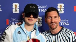 Bizarrap y Lionel Messi.&nbsp;