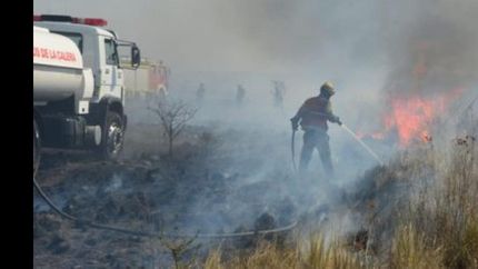 hay más tranquilidad en las sierras ya que el servicio meteorológico anuncia lluvias.