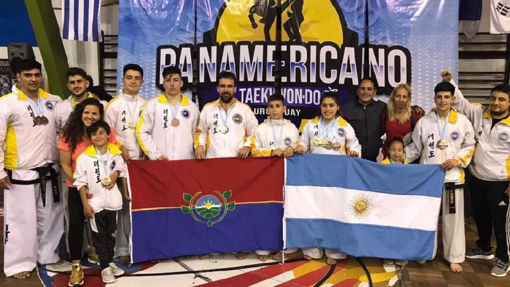 La Asociación Taekwondo Sur se lució en el Panamericano