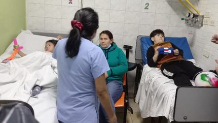 Entregaron juguetes en el área de pediatría.