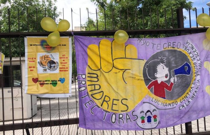 Madres Protectoras se solidarizó con una víctima.