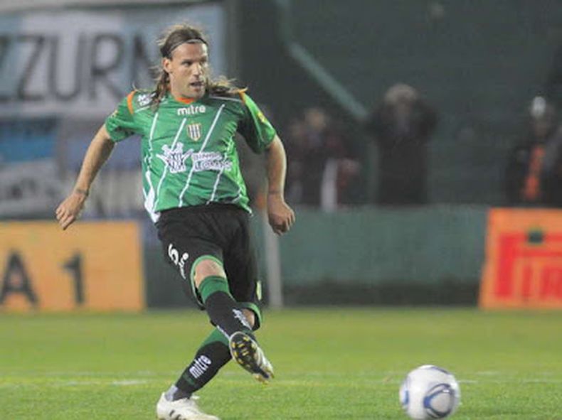 Ezequiel Carboni, en su breve paso por Banfield.&nbsp;