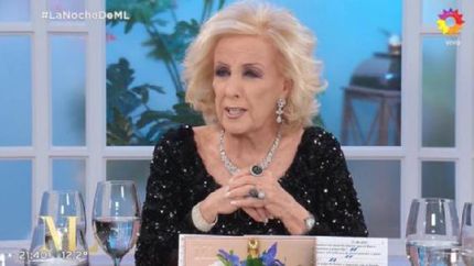 la diva se despachó contra el presidente este sábado en su programa.