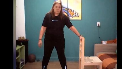 adultos mayores se mantienen activos con las clases deportivas virtuales