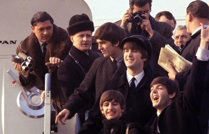 Los Beatles en Estados Unidos.