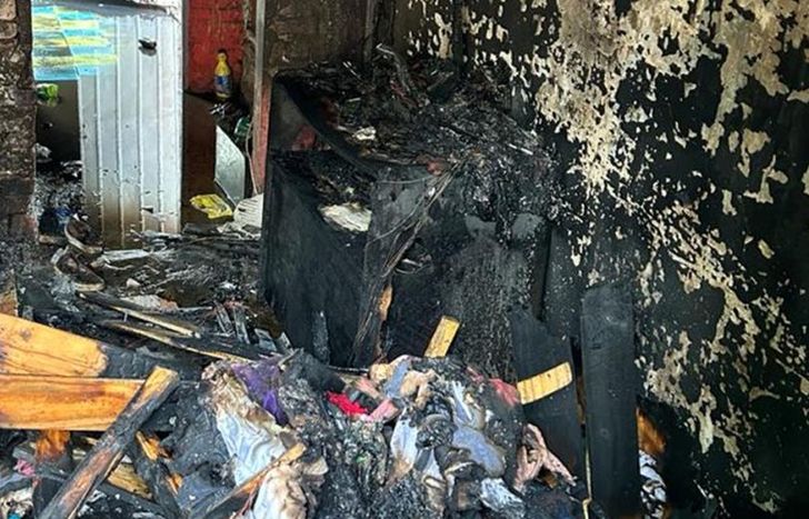 Los dueños de la casa sufrieron enormes pérdidas.