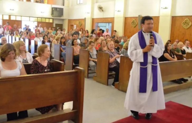 El sacerdote denunciado por abuso.