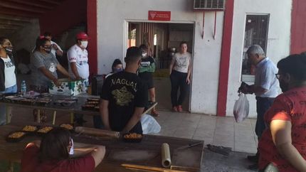 El presidente Grosi estuvo en la última entrega. El presidente Grosi estuvo en la última entrega.