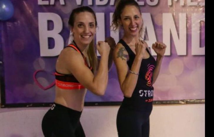 las instructoras de Lanús que organizan la master.