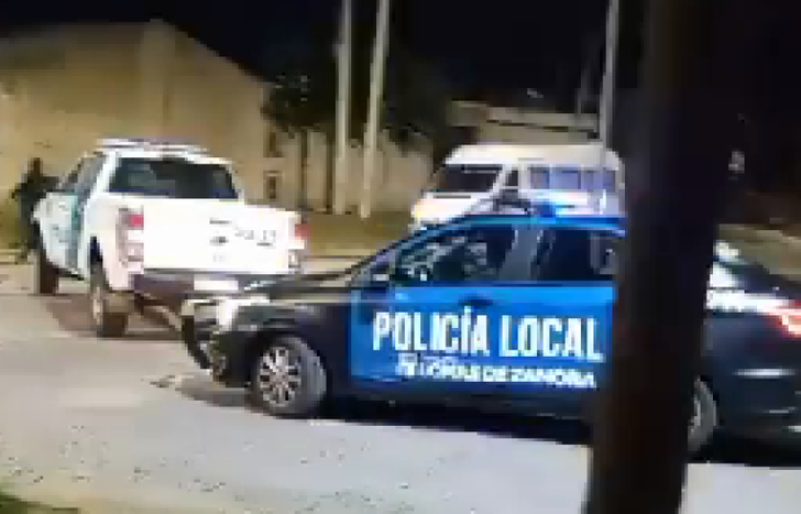 La Policía realizó un rastrillaje para atrapar a los autores del hecho.