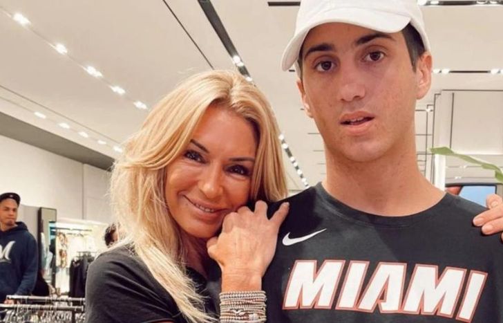 Yanina Latorre y su hijo Diego.