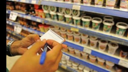 Lo que más subió son los precios de carnicería, productos de almacén y verdulería.