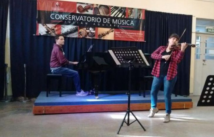 El Conservatorio Julián Aguirre se prepara para un nuevo ciclo lectivo.