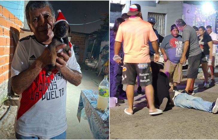 Enrique Martínez fue embestido por una moto en Ingeniero Budge.