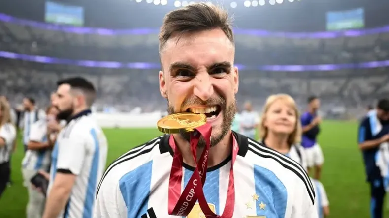 El logro m&aacute;s importante de Tagliafico fue en Qatar 2022.