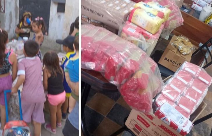 Las mujeres y madres siempre están donde la necesidad se presenta.