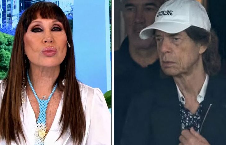 Moria Casán contra Mick Jagger.&nbsp;