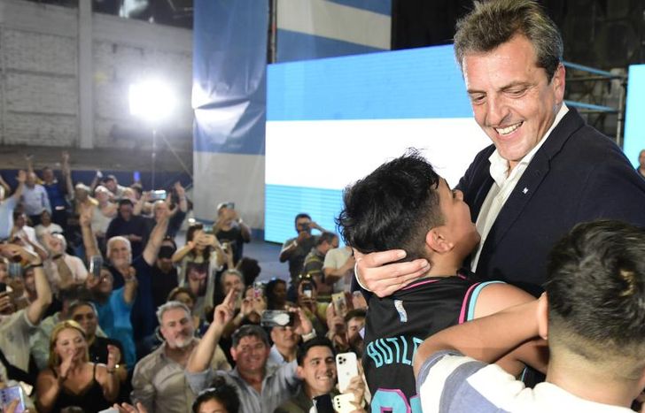 Massa acaba de volver de Córdoba.