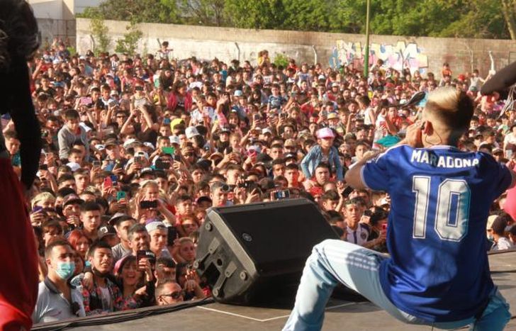 Parque Recondo fue una fiesta con L-Gante.