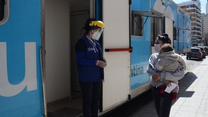 El trailer volvió este martes al centro de Lomas.